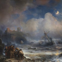 The Sinking of a Vessel of the Spanish Armada on the Coast